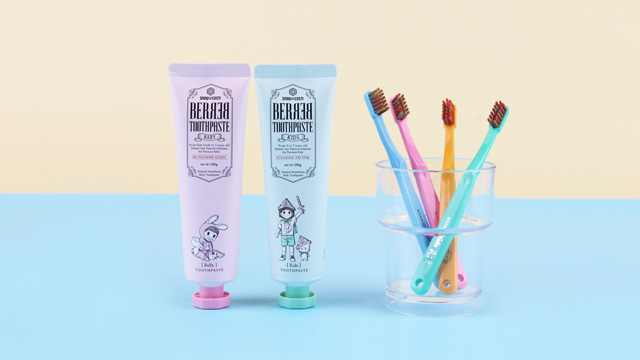 베르베르 저불소 어린이치약